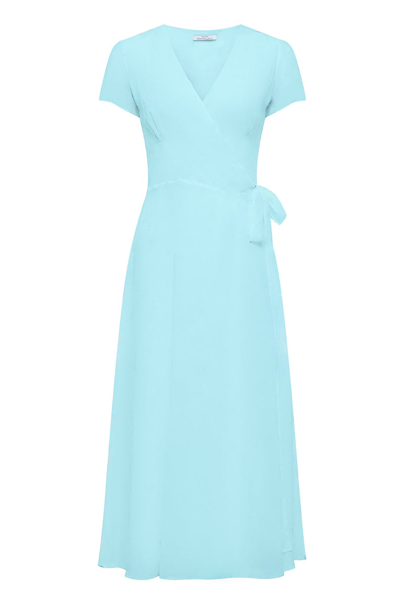 Short sleeve midi dress