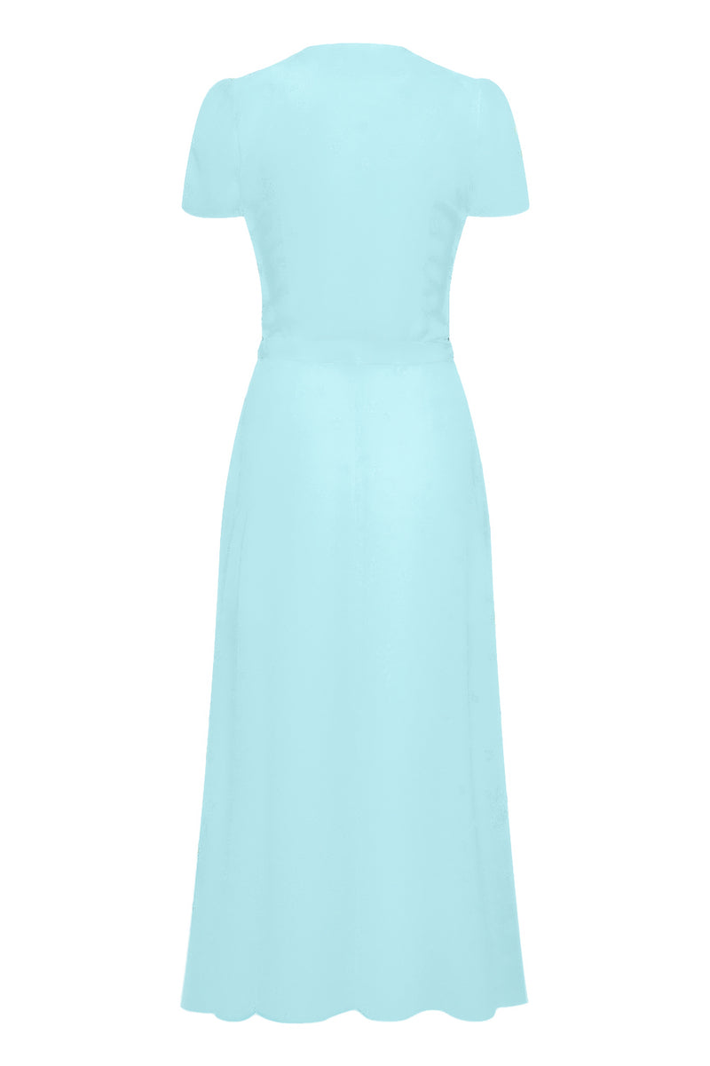 Short sleeve midi dress