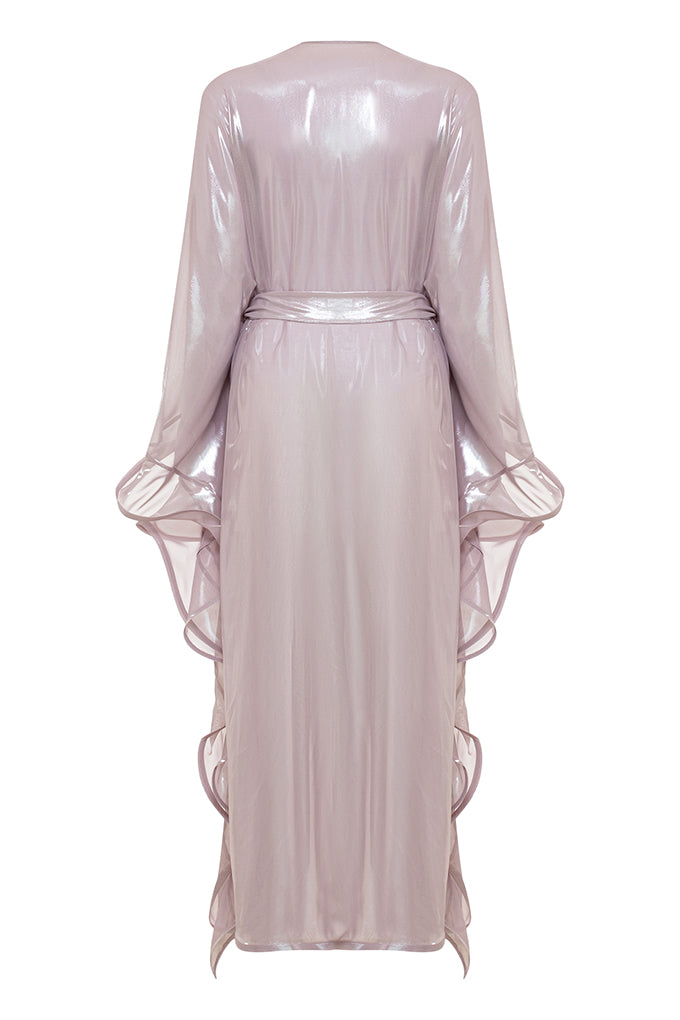 Long beach kaftan with belt