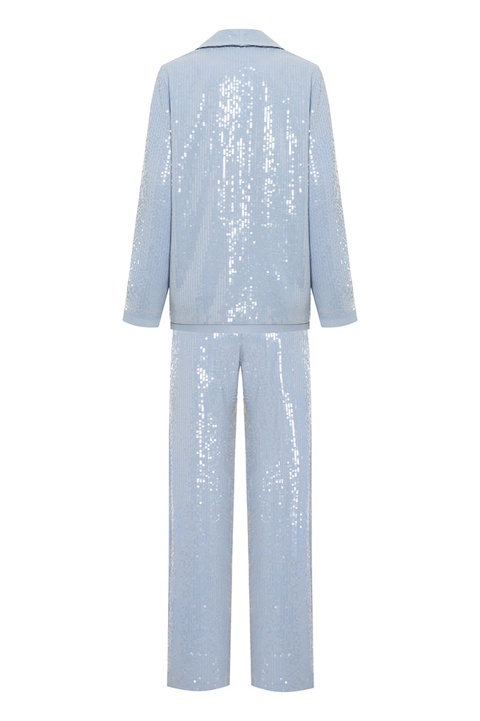 Premium sequin trouser suit