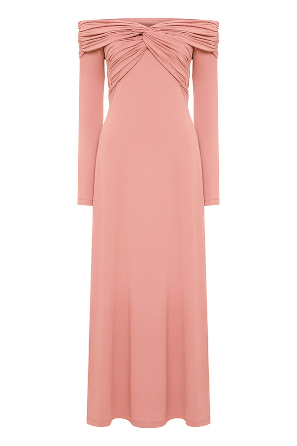 An elegant midi dress